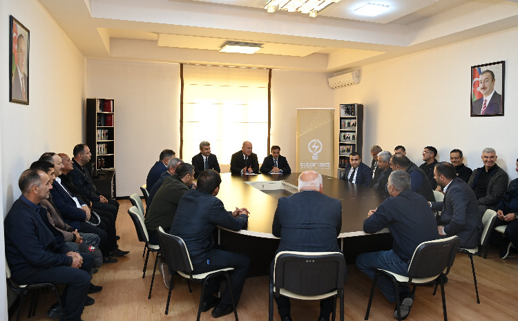 “Azərişıq” ASC-nin nümayəndələri Zərdabda fermer və sahibkarlarla görüşüb 