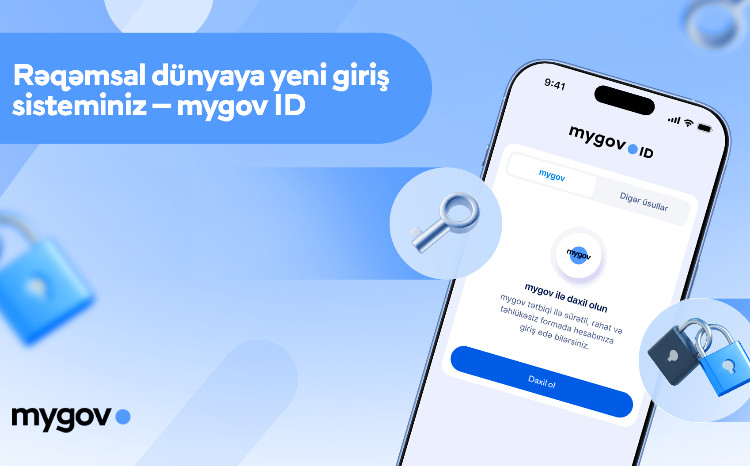 “digital.login” fəaliyyətinə “mygov ID” kimi davam edəcək 