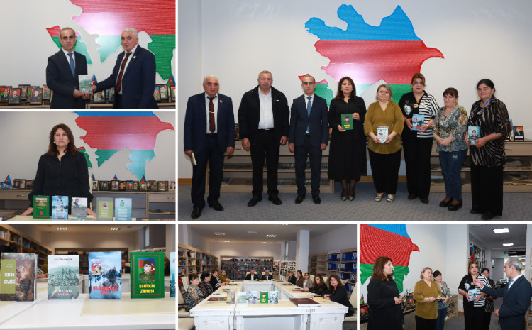 Şəhidlərə həsr olunmuş nəşrlər MEK-ə təqdim olunub 