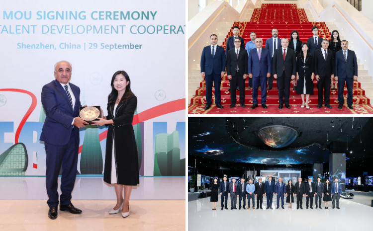 UNEC rektoru Çində “Huawei” ilə əməkdaşlıq imkanlarını müzakirə edib 