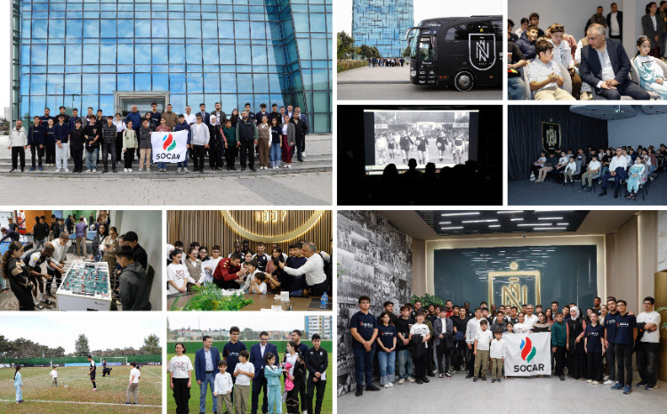 SOCAR, “Neftçi” və “Galatasaray” şəhid və qazi övladları üçün “Futbol günü” keçirdi 