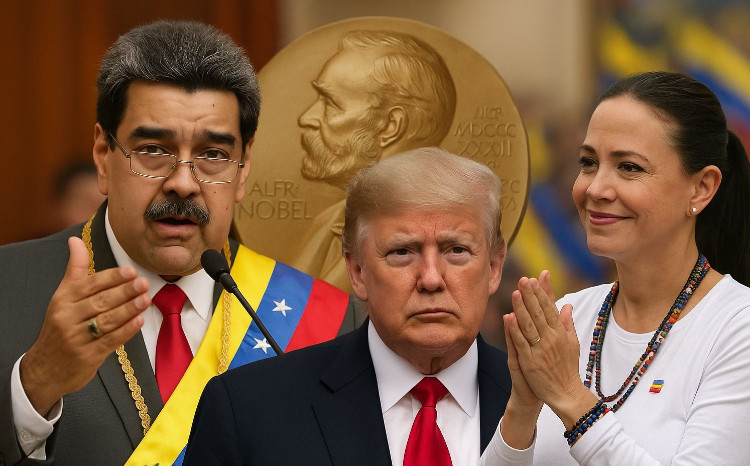 Nobel Sülh Mükafatına Venesuela siyasətçisi Mariya Korina Maçado layiq görüldü 