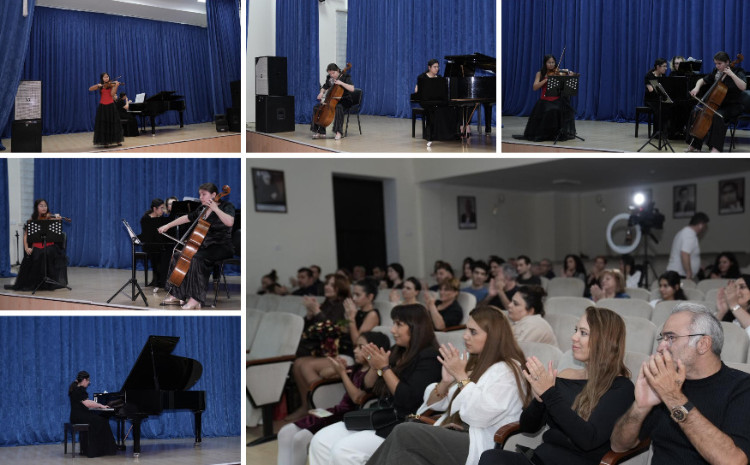 Gənc musiqiçilərin iştirakı ilə “Gəncliyin Sədası” adlı klassik musiqi axşamı baş tutub 