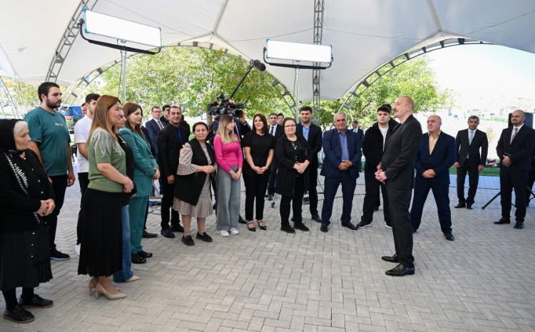 Prezident: Bu gün bütün Qarabağ və Şərqi Zəngəzur tikinti meydançasıdır 