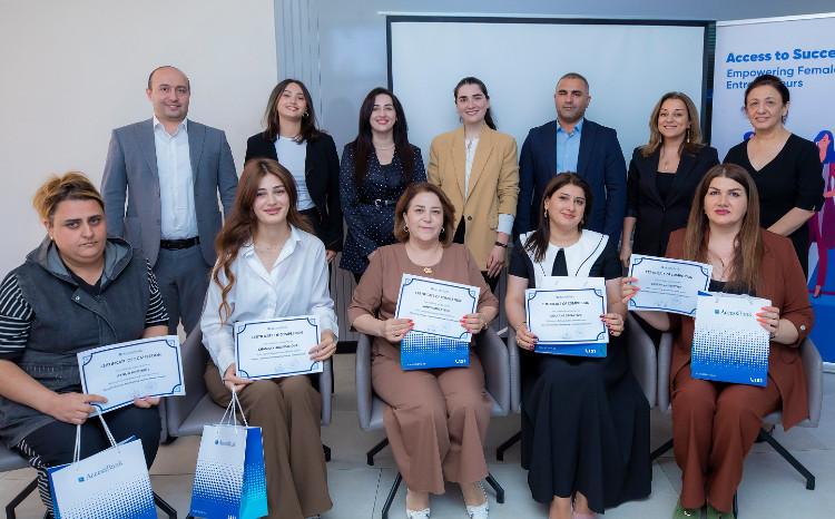 AccessBank реализовал проект Access2Success в Нахчыване для поддержки женщин-предпринимателей 