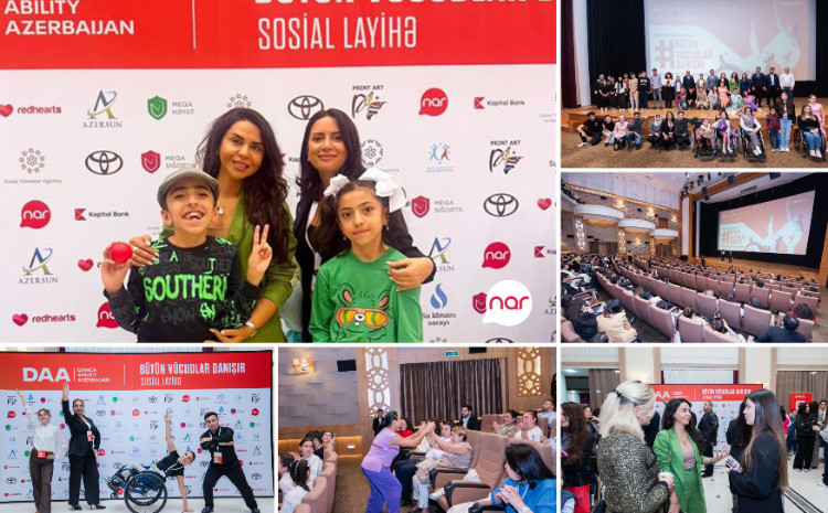 “Nar”ın dəstəyi ilə inklüzivliyi təşviq edən “Bütün Vücudlar Danışır” layihəsinin hesabat tədbiri baş tutdu 