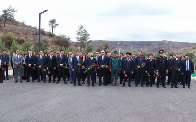 Anım Günü münasibətilə Zəngilanın Şəhidlər Xiyabanında ağacəkmə aksiyası keçirilib 