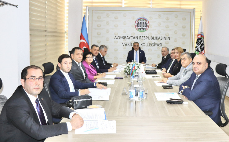 Vəkillər Kollegiyası Rəyasət Heyətinin növbəti iclası keçirilib 