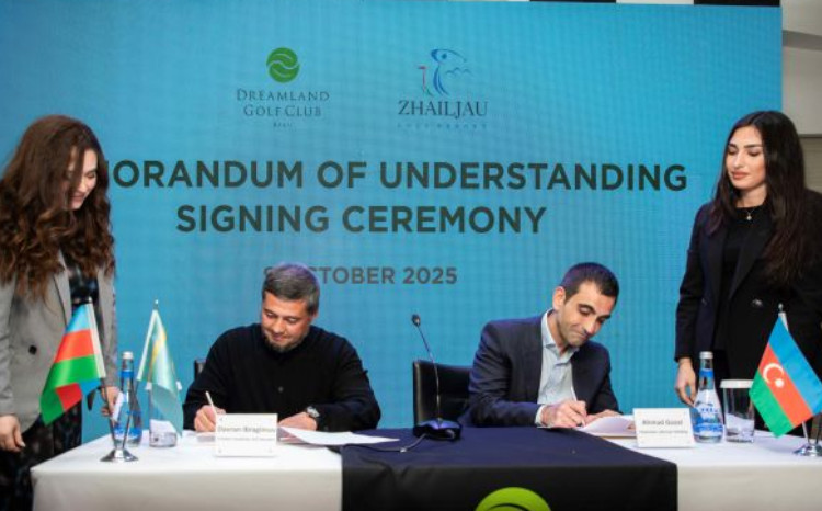 Azərbaycan və Qazaxıstan arasında qolf körpüsü quruldu 