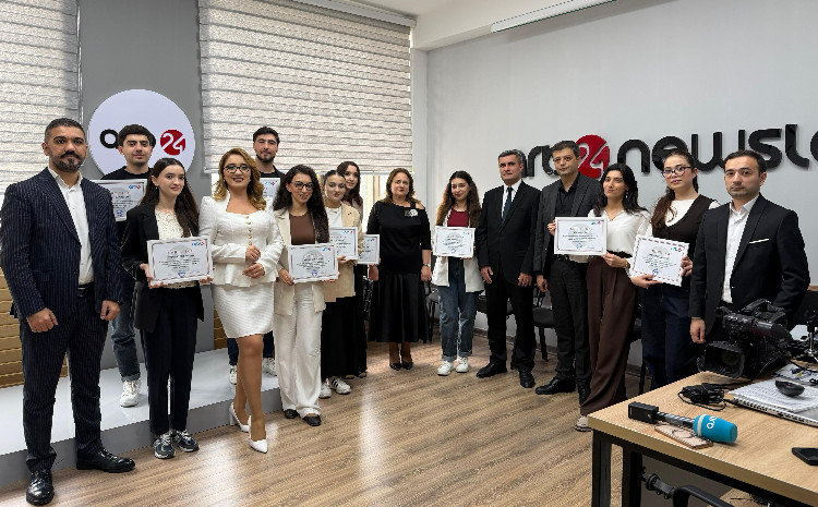 BDU və “ARB 24”ün birgə layihəsi olan növbəti “NewsLab” təlim proqramı yekunlaşıb 