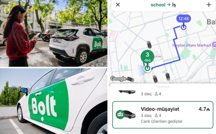 Bolt Azərbaycanda canlı müşahidə dəstəyi ilə ilk təhlükəsizlik yönümlü “Video müşayiət” kateqoriyasını təqdim edir 