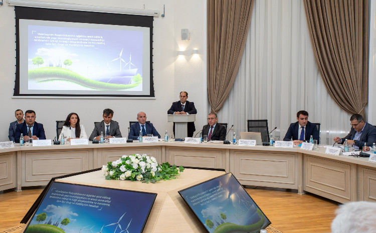 Green energy solutions in the liberated territories were discussed 