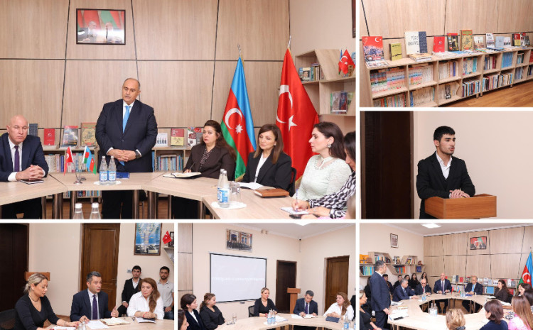 BSU-da Türkiyə Cümhuriyyətinin qurulmasının 102-ci ildönümünə həsr olunmuş tədbir keçirilib 