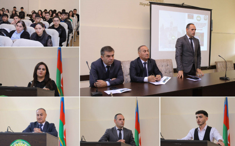 ADAU-da Müstəqilliyin Bərpası Günü qeyd olunub 