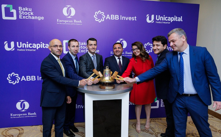 Bakı Fond Birjasında Avropa Yenidənqurma və İnkişaf Bankının istiqrazlarının “Açılış Zəngi” tədbiri keçirilib 