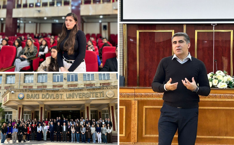 BDU-da “İƏT Modeli Beynəlxalq Münasibətlər Akademiyası - 2025” layihəsi uğurla davam edir 