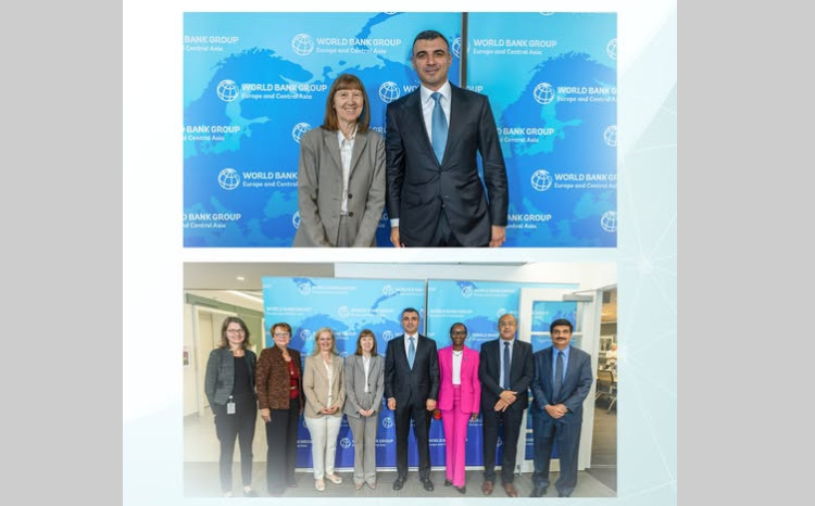 Талех Казимов встретился с вице-президентом Всемирного банка по Европе и Центральной Азии 