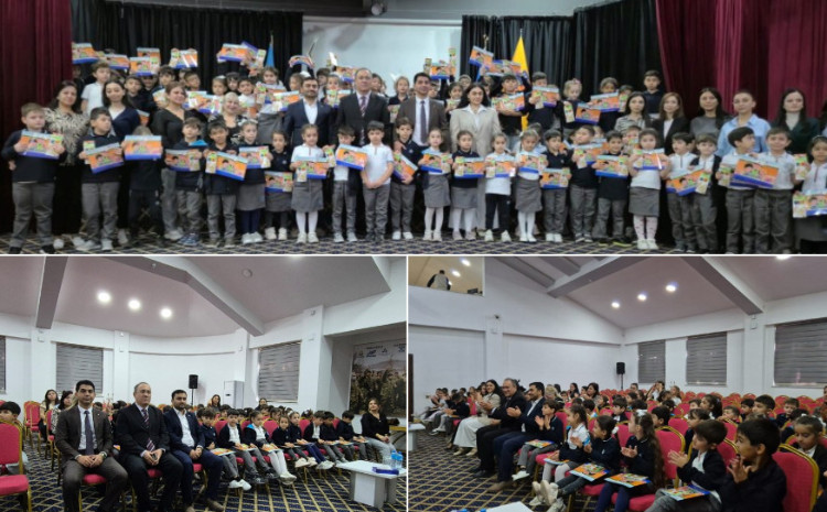 Uşaqlar arasinda yol hərəkəti mədəniyyətinin təbliğinə həsr olunmuş təlim keçirilib 