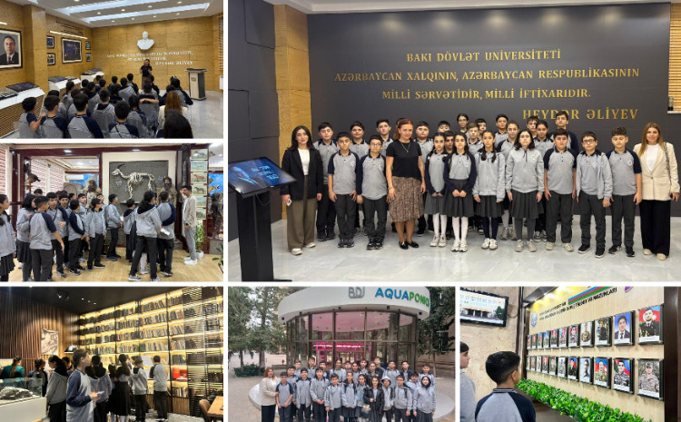 BDU-nun nəzdində “Gənc istedadlar” liseyinin şagirdləri üçün infotur 