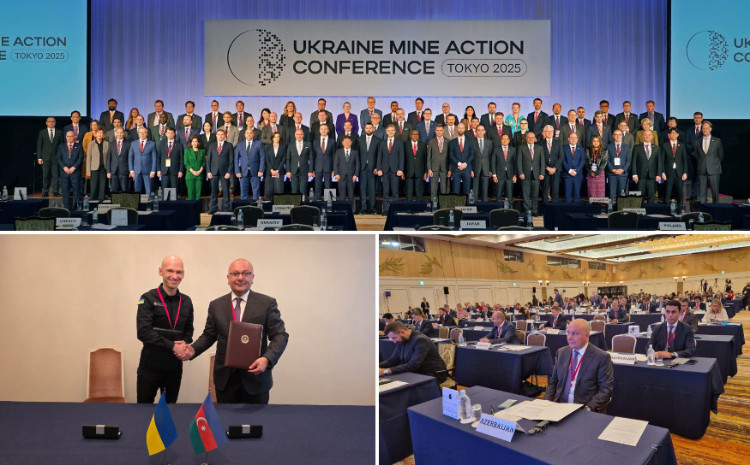 ANAMA Tokioda keçirilən Mina Fəaliyyəti üzrə beynəlxalq konfransda iştirak edir 