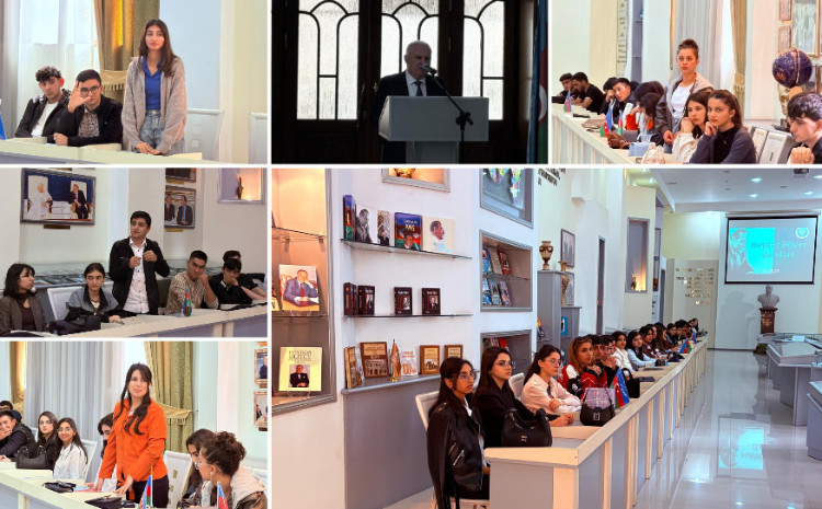 ADPU-ya yeni qəbul olunmuş tələbələr universitetin Heydər Əliyev Mərkəzində 