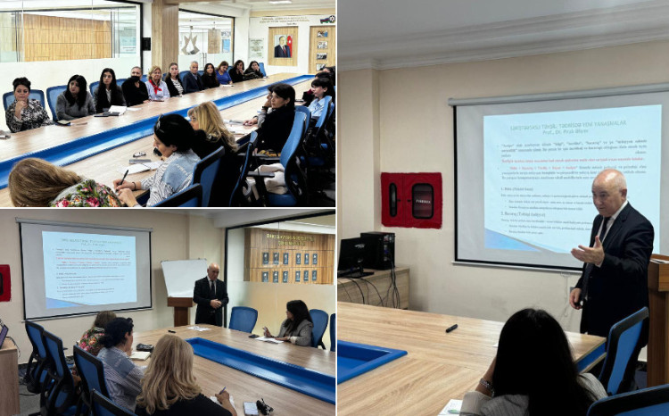 BSU-da “SDG Həftəsi” çərçivəsində növbəti təlim keçirilib 