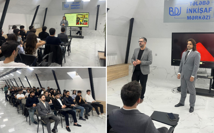 “Bakcell” şirkəti BDU tələbələri üçün infosessiya keçirib 