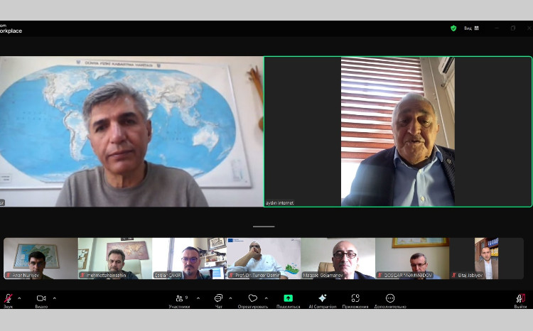 Онлайн-встреча между сотрудниками БГУ и Университета Акдениз 