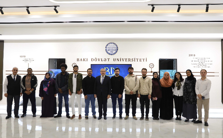 В БГУ прошла встреча с иностранцами, обучающимися в БГУ в рамках программы «Международный образовательный грант имени Гейдара Алиева» 