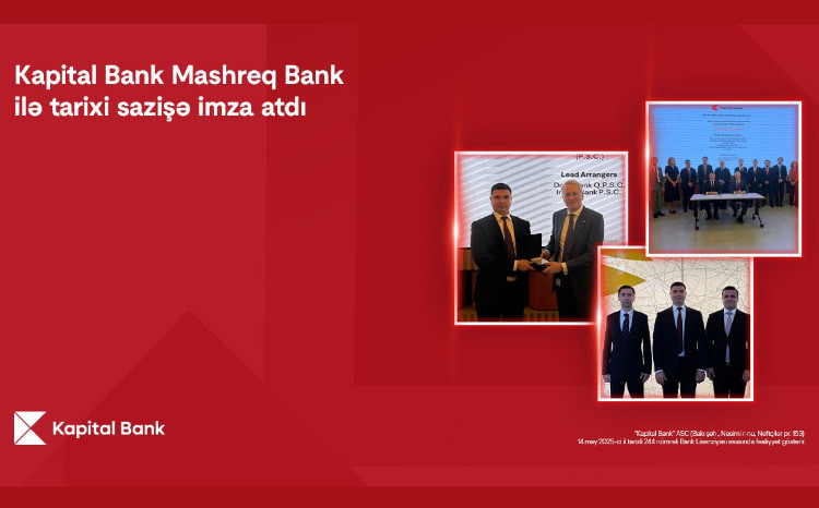 Kapital Bank signs historic agreement with Mashreq Bank 