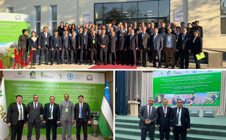 ADAU əməkdaşları Özbəkistandakı beynəlxalq konfransda iştirak edib 