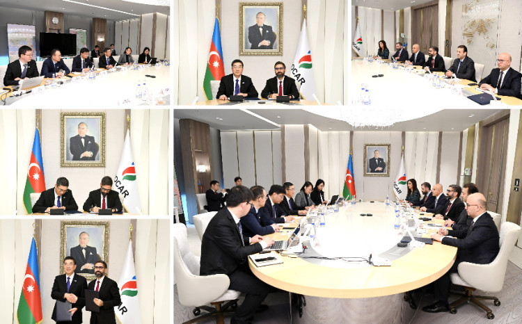 SOCAR-ın prezidenti “Sinopec Engineering” şirkətinin prezidenti ilə görüşüb 