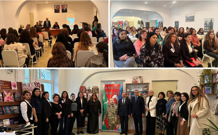 BDU Tibb Kitabxanası və Azərbaycan Təbabət Muzeyi ilə birgə “Tarixi Zəfərin 5 ili” adlı tədbir keçirib 