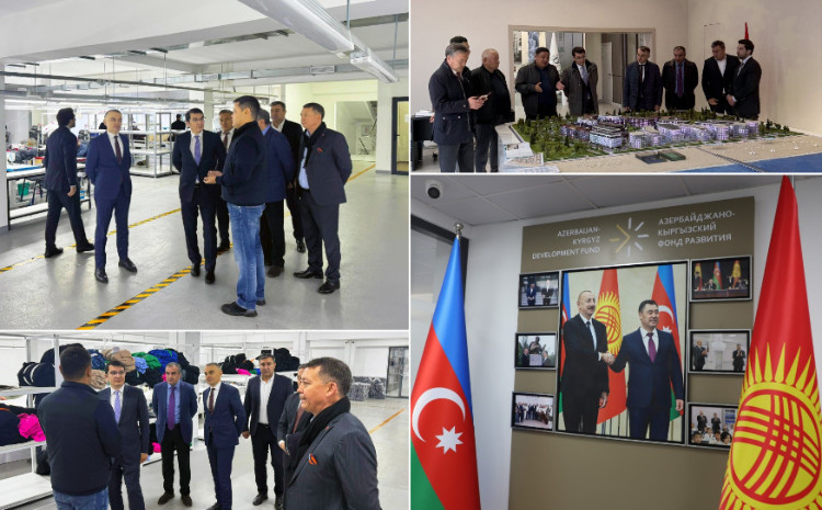 İqtisadiyyat nazirinin birinci müavini Qırğız Respublikasına səfər edib 