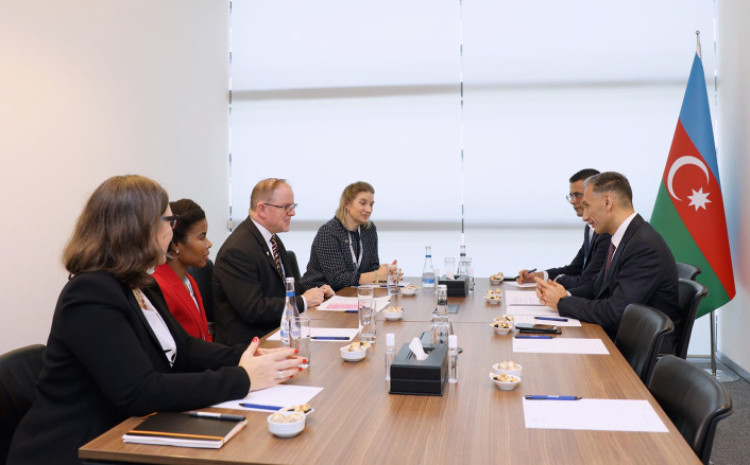 Nazir Rəşad Nəbiyev ABŞ nümayəndələri ilə əməkdaşlıq imkanlarını müzakirə edib 