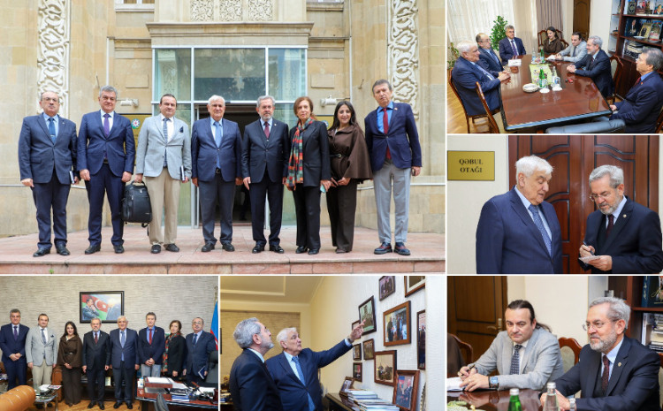 Ankara Universitetinin rektoru ADU-da olub 