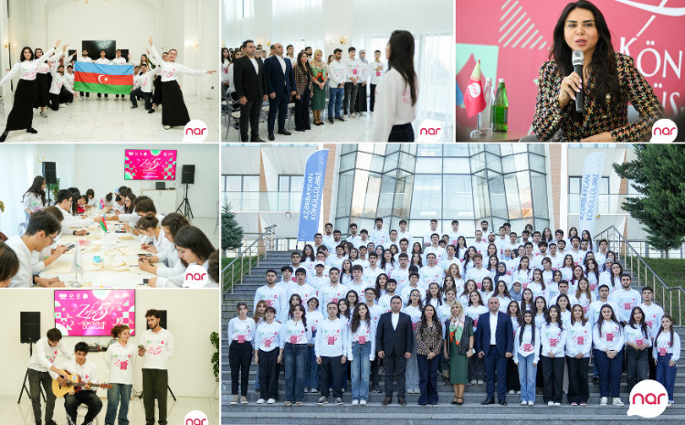 “Nar” celebrated the 5th anniversary of Victory with a series of special events for young volunteers 