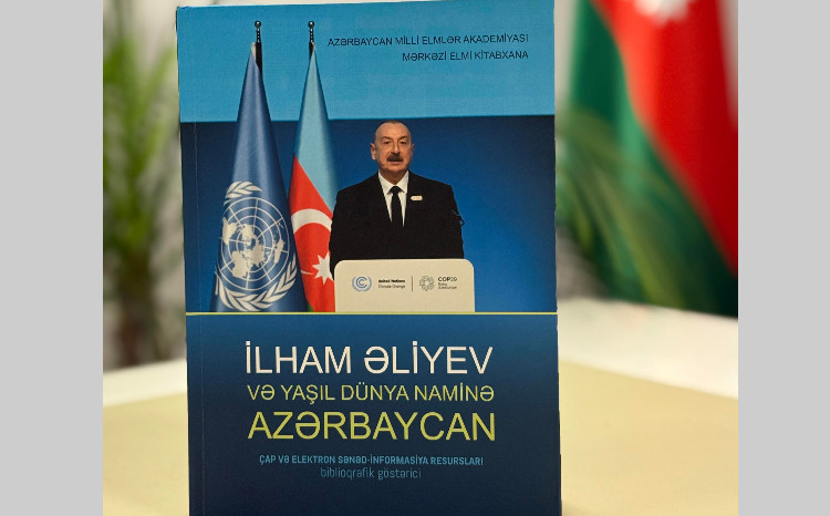 Mərkəzi Elmi Kitabxanadan “Yaşıl dünya naminə həmrəylik ili”nə növbəti töhfə 