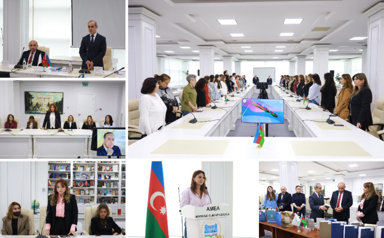 Mərkəzi Elmi Kitabxanada Qələbənin 5-ci ildönümünə həsr olunmuş lektoriya keçirilib 