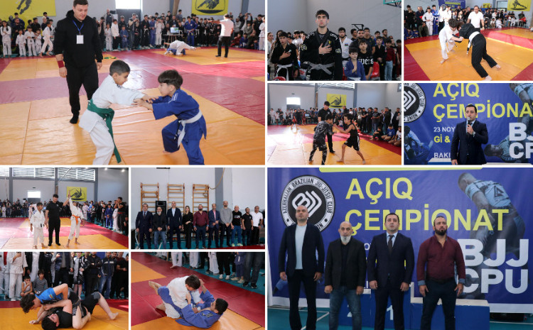 Bakıda Braziliya Ciu-Citsu açıq çempionatı: yüzlərlə idmançı mübarizə apardı 