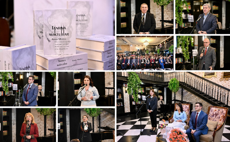 “Tanrıya məktublar” kitabının təqdimat mərasimi keçirilib 