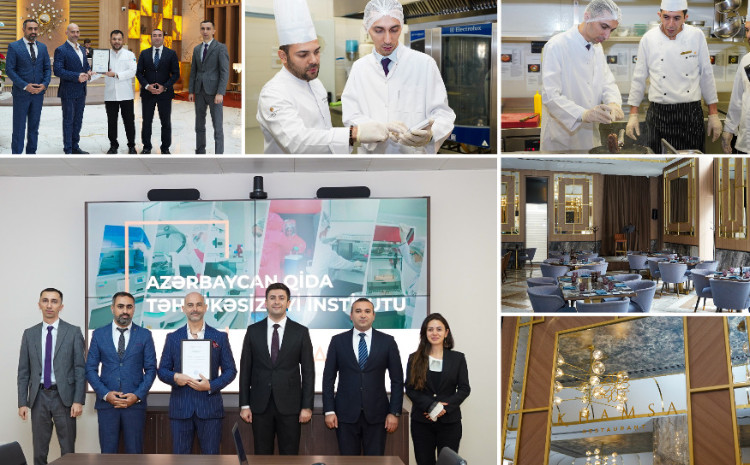AQTİ tərəfindən “Intercontinental Hotel Baku”ya HACCP sertifikatı təqdim olunub 