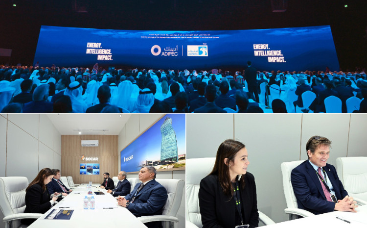 Azərbaycan nümayəndə heyəti Əbu-Dabi Beynəlxalq Neft Sərgisi və Konfransında (ADIPEC) iştirak edib 