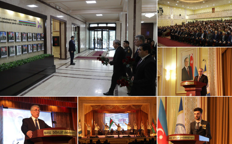 BDU-da Zəfər Günü qeyd olunub 