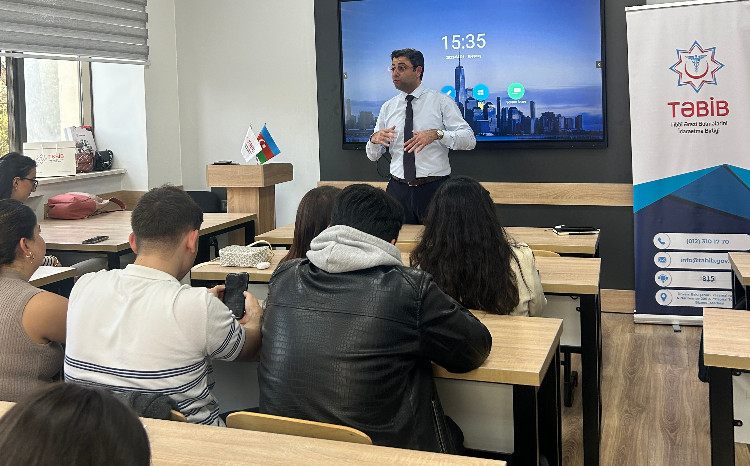 TƏBİB-in şöbə müdiri BDU-da təlim keçib 