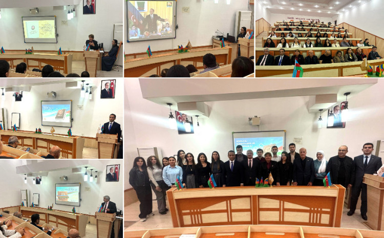 Pedaqoji Universitetdə Konstitusiya Gününə həsr olunmuş tədbir keçirilib 