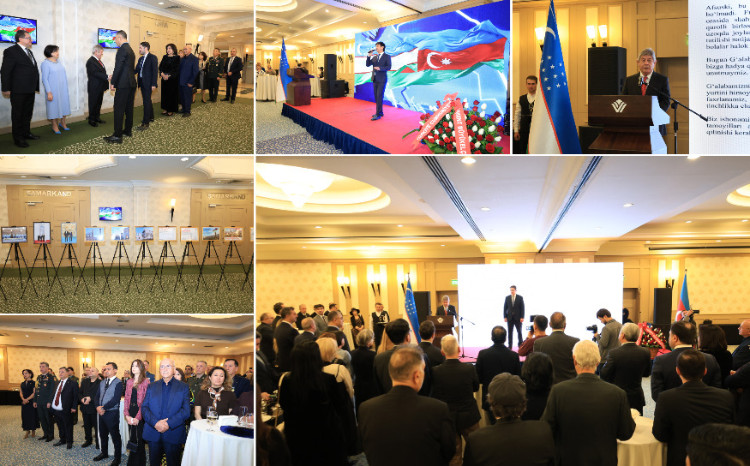 Zəfər Günü Özbəkistanda qeyd olunub 