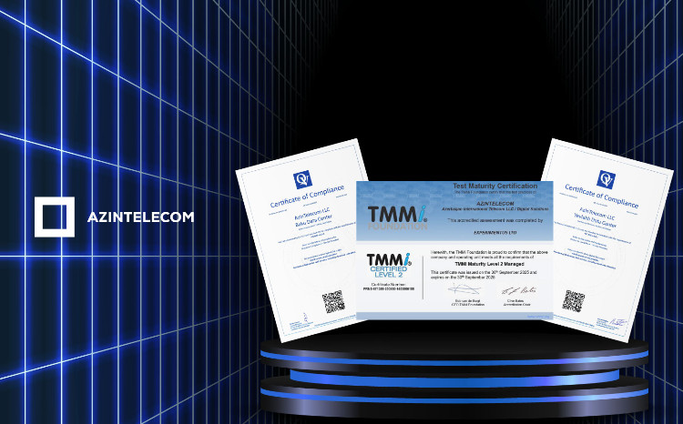 AzInTelecom Obtains Two Prestigious International Certifications 