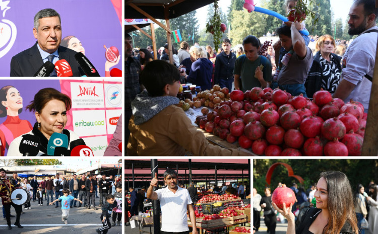 Göyçayda ənənəvi "Nar Festivalı" keçirildi 