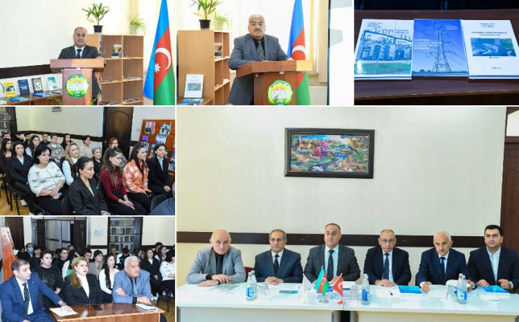 ADAU-da bir sıra yeni kitabların təqdimatı keçirilib 